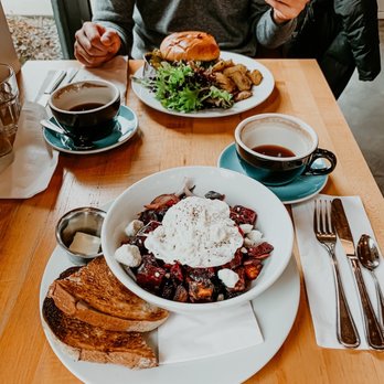 Breakfast at Hash in Stone Ridge NY. 